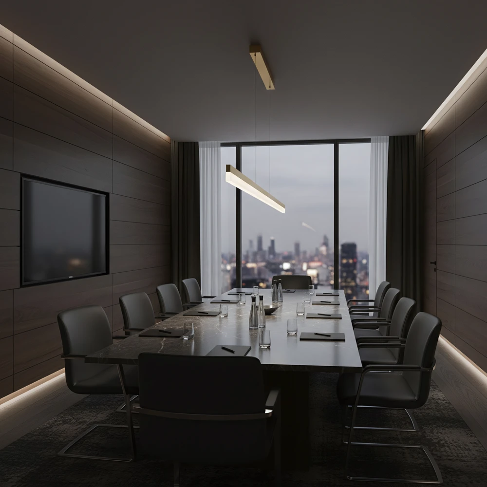 Pakabinamas šviestuvas Toolight Šviestuvas LED APP1697-CP 200 cm Gold