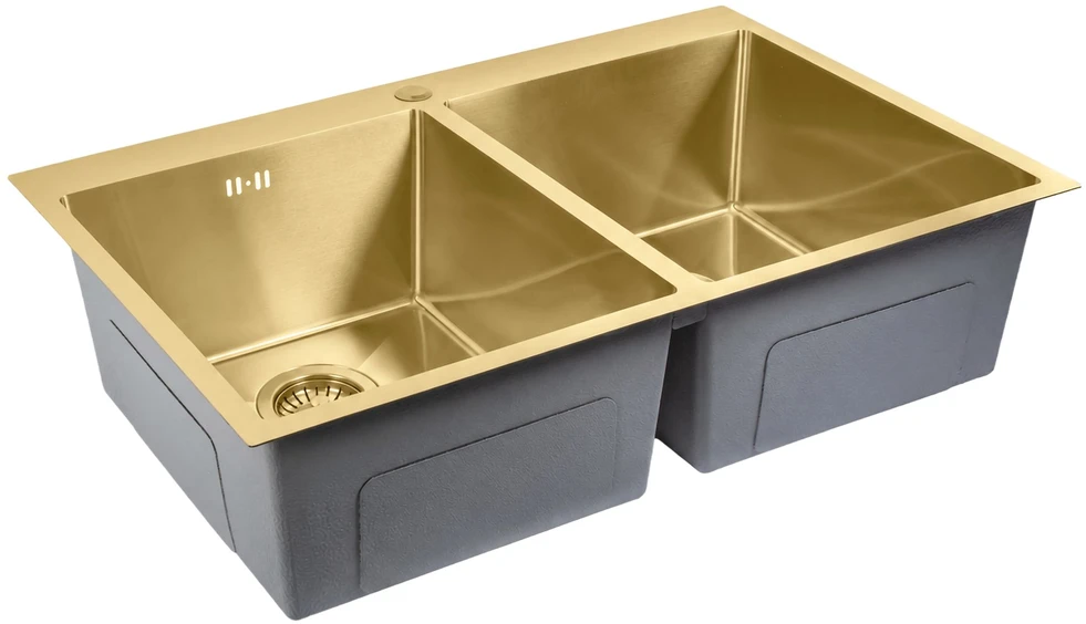 rea Plieninė kriauklė Joel BRUSH GOLD