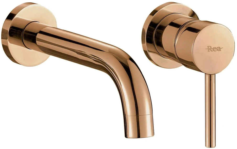 Potinkinis praustuvo maišytuvas Rea Lungo Copper + dėžutė