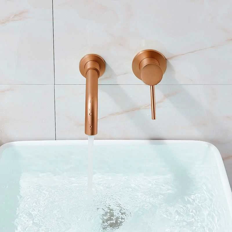Potinkinis praustuvo maišytuvas Rea Lungo Long Copper + BOX