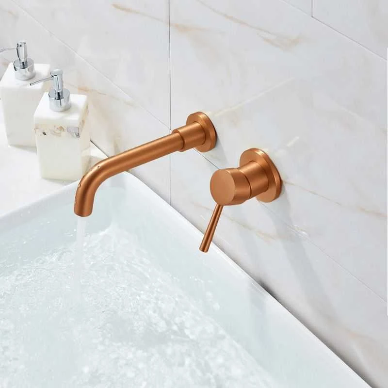 Potinkinis praustuvo maišytuvas Rea Lungo Long Copper + BOX