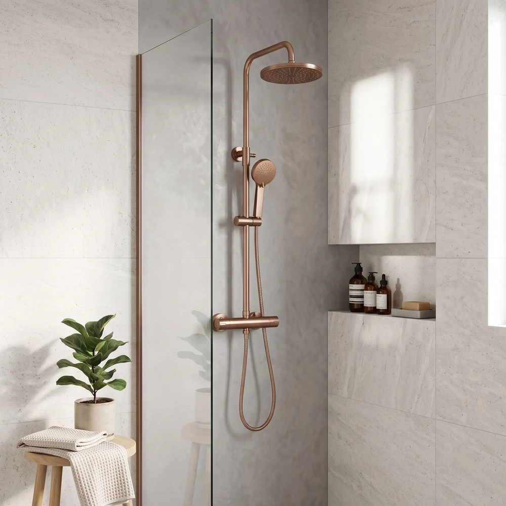 Purškimo rinkinys su termostatu Rea Parot Light Copper
