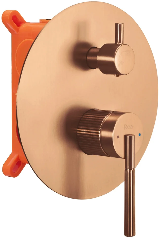 Rea Argon Copper Paslėptas Dušo Rinkinys + Dėžutė
