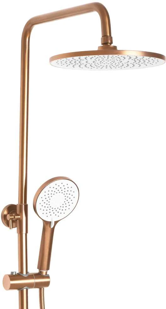 REA AVALON BRUSHED Copper dušo komplektas
