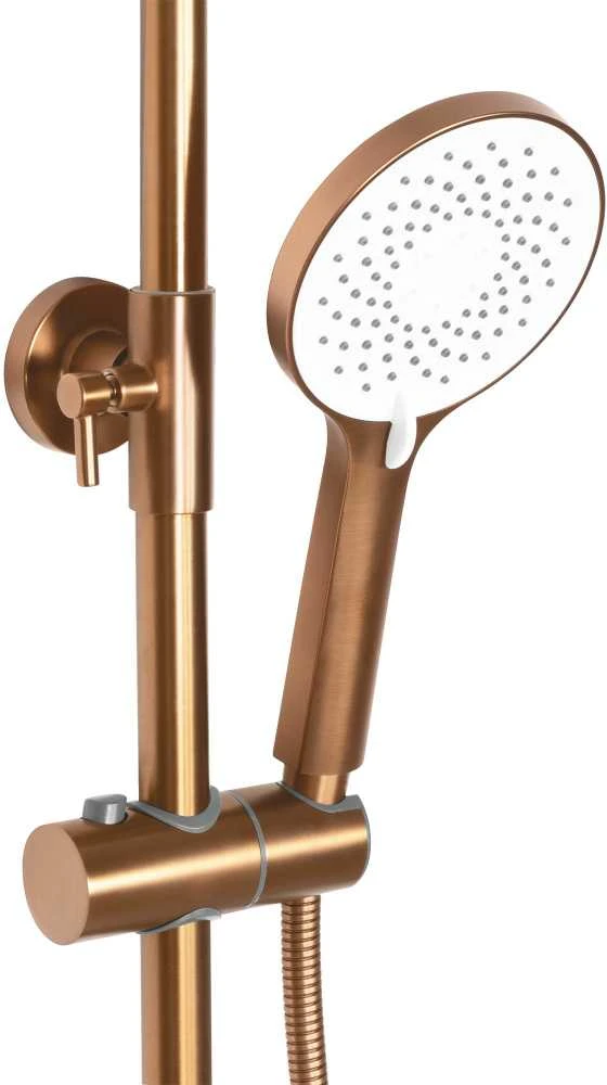 REA AVALON BRUSHED Copper dušo komplektas