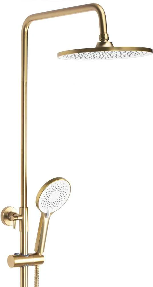 REA AVALON BRUSHED GOLD dušo komplektas