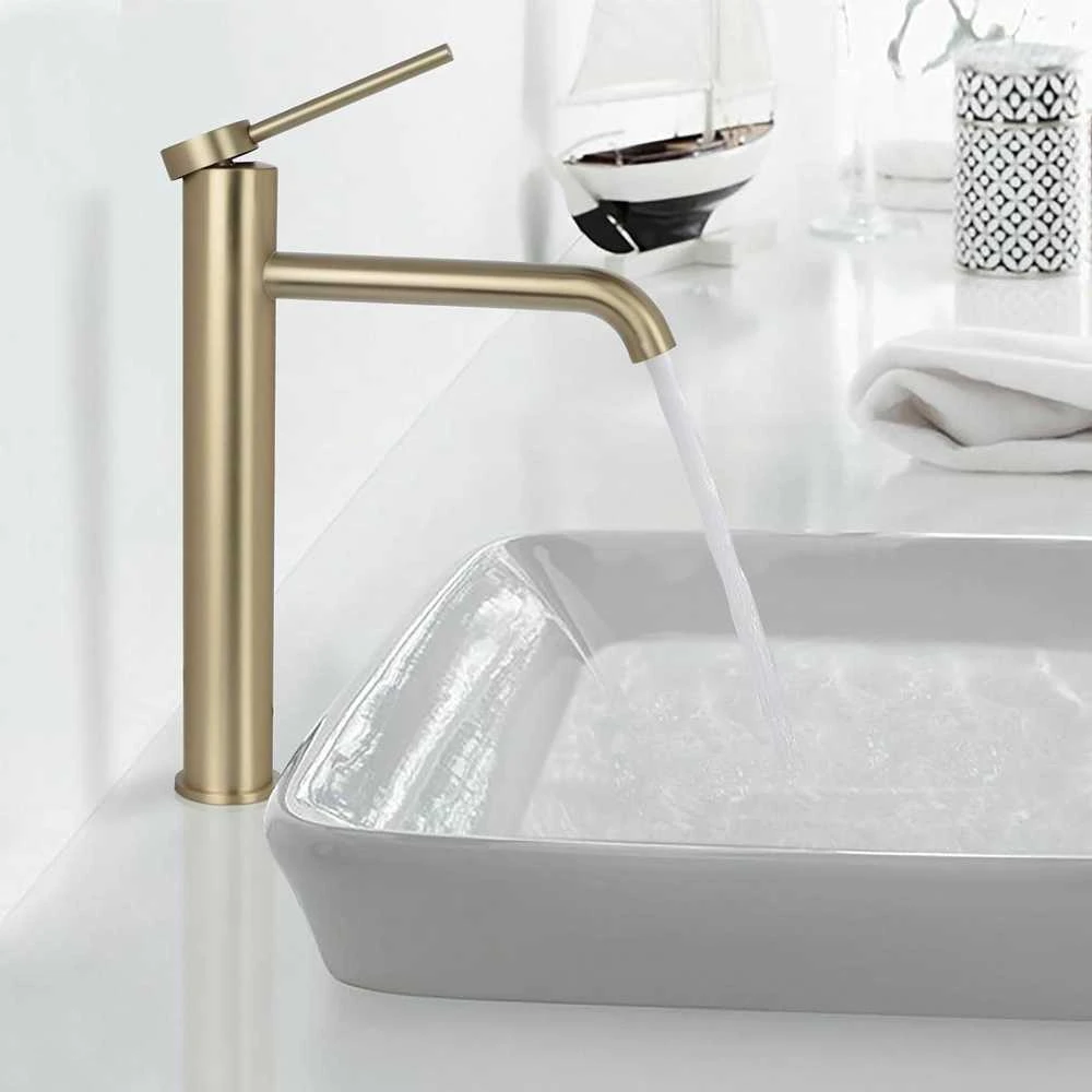 REA CLIF BRUSHED GOLD praustuvo maišytuvas