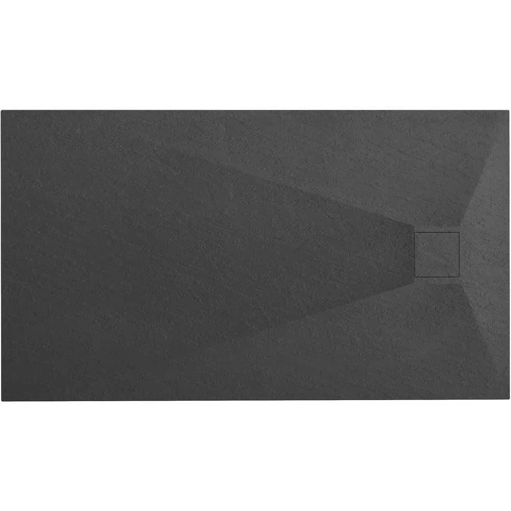 rea Dušo irklavimo baseinas Magnum Juodas 120x80