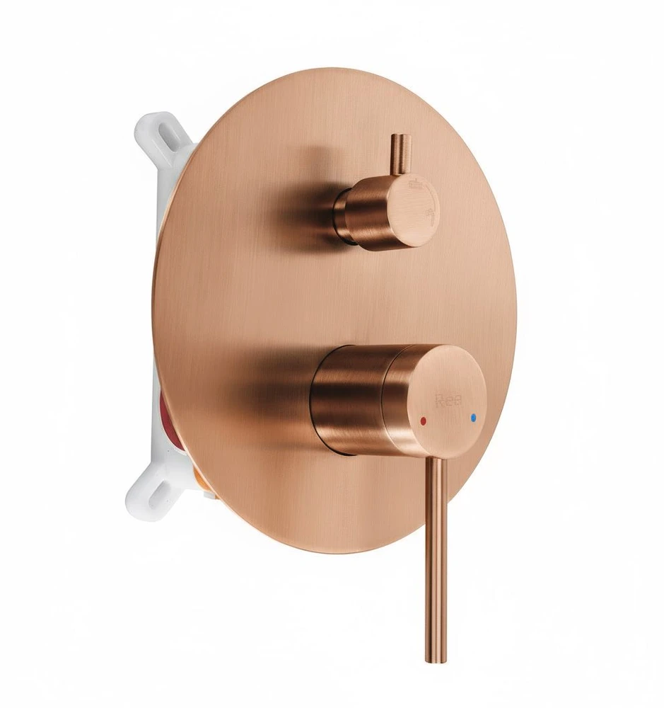 Rea Foss Clif Copper Paslėptas Dušo Rinkinys + Dėžutė