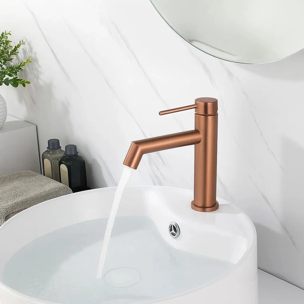 Rea Foss Copper Low Praustuvo Maišytuvas
