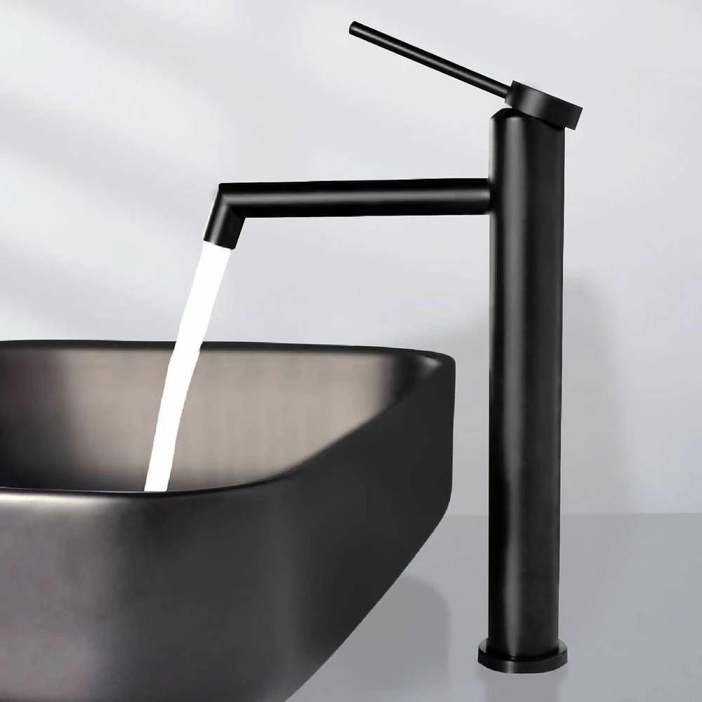 Rea Foss praustuvo čiaupas aukštas juodas matinis