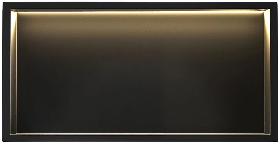 rea ĮMONTUOJAMA VONIOS LENTYNA LED 30x60 juodas