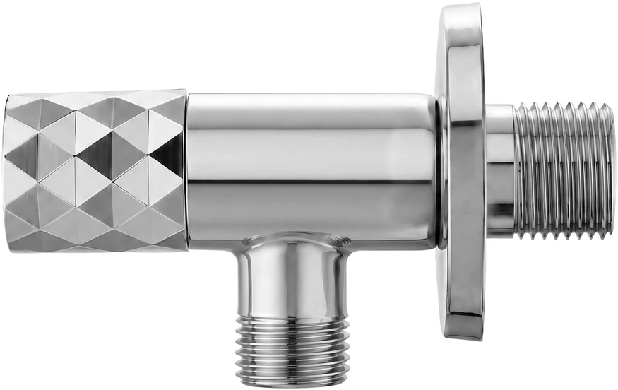 rea Kampinis Vožtuvas Diamond 03 1/2" X 3/8" Chrome