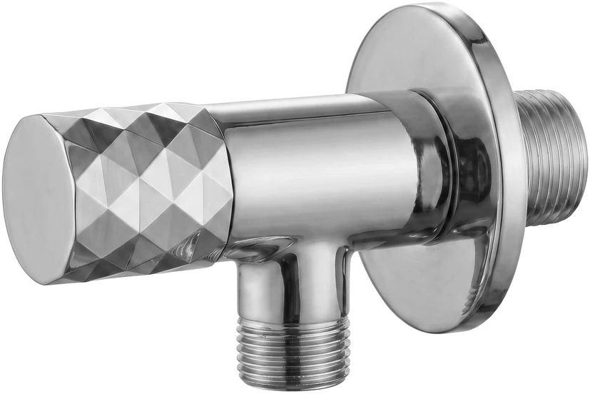 rea Kampinis Vožtuvas Diamond 03 1/2" X 3/8" Chrome