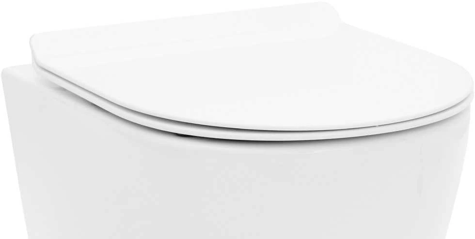 rea KLOZETO SĖDYNĖ UF DUROPLAST FLAT Baltas