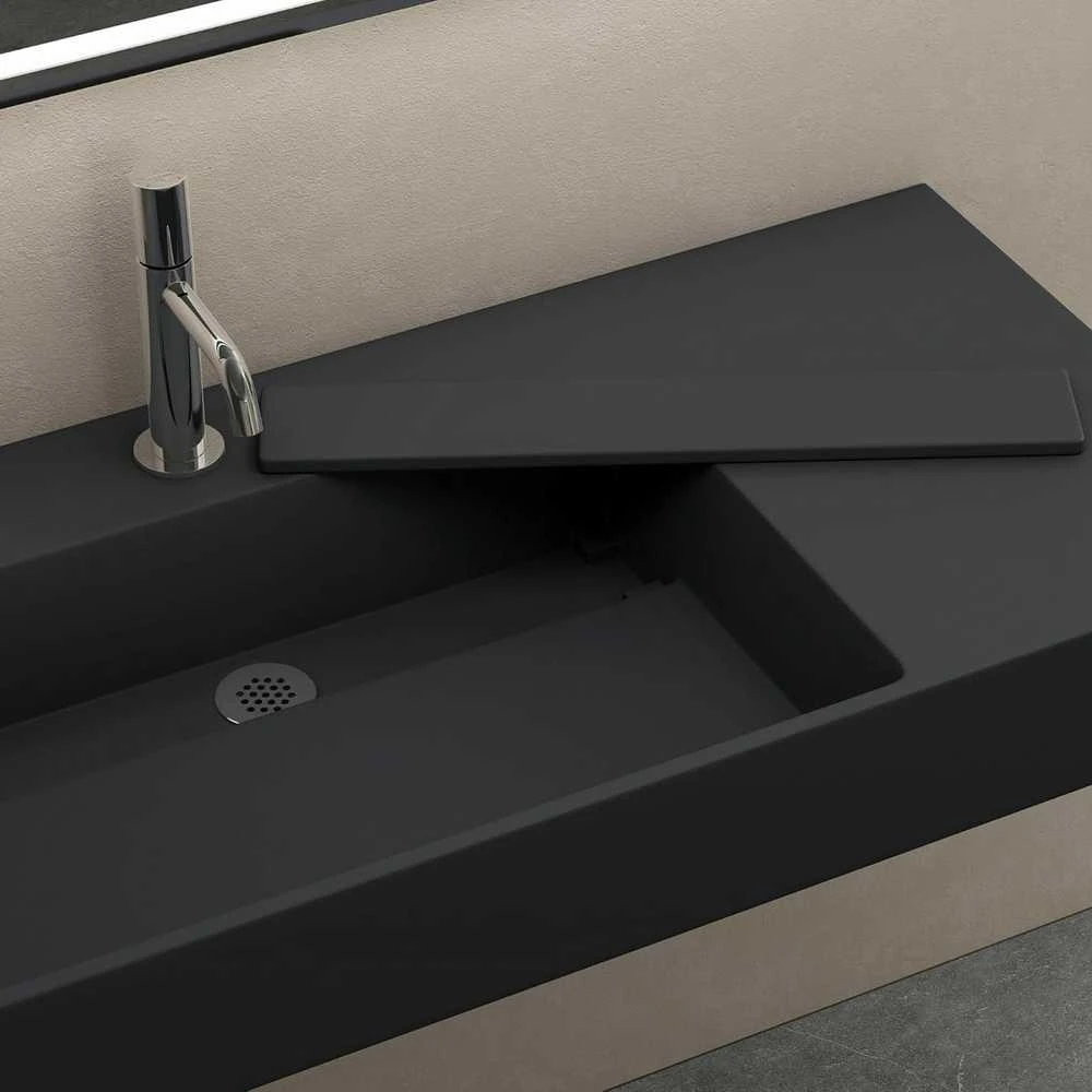 rea Konglomerato praustuvas Archi 90 CM Pilkas Matinis