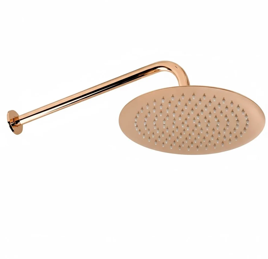 Rea Lungo Diamond Copper potinkinis dušo komplektas su termostatu