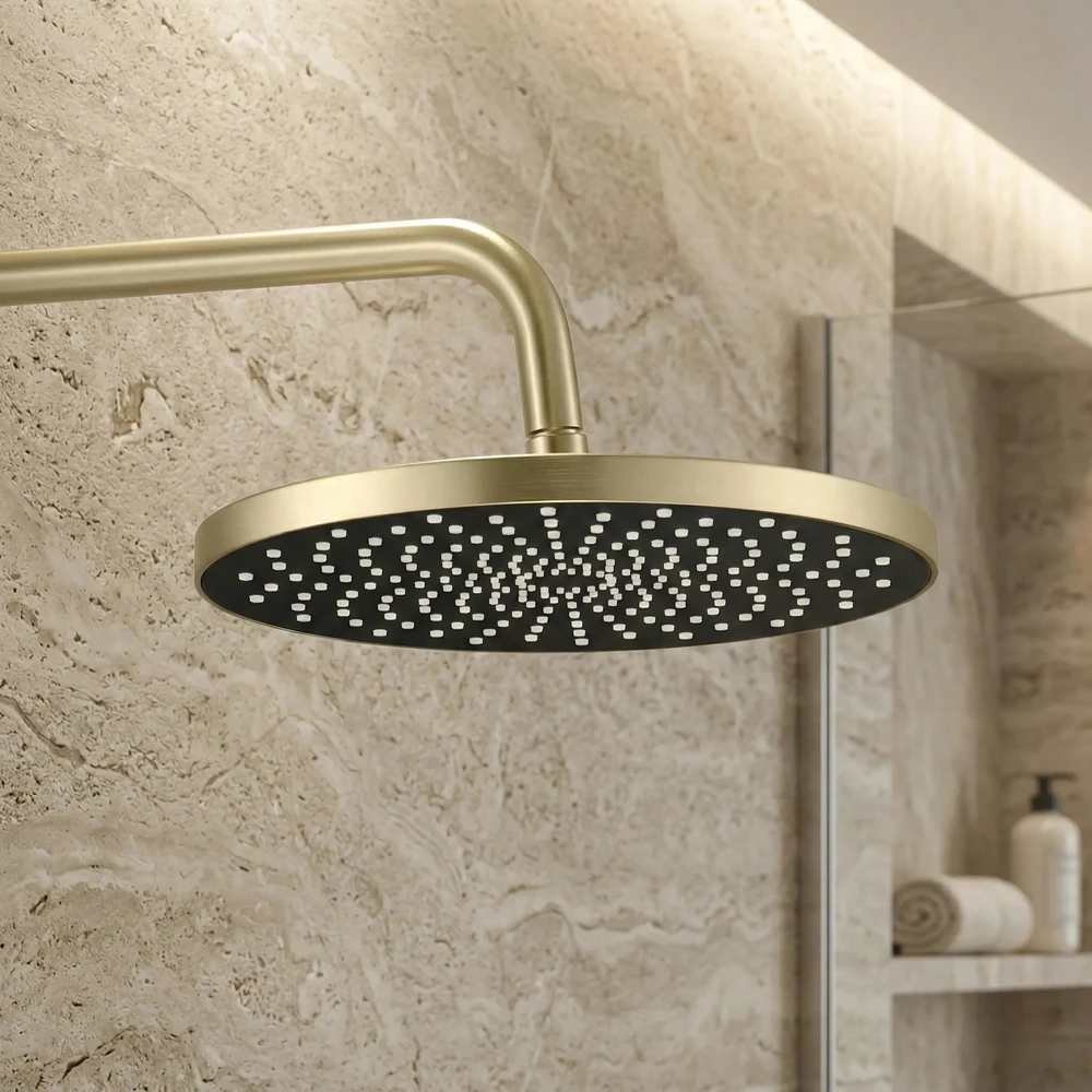 Rea Lungo Stripe Gold Nickel dušo komplektas