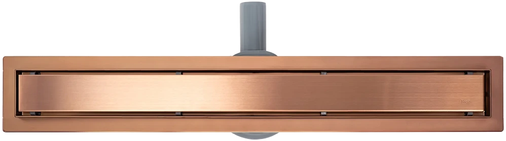 REA Neox pro Linear Drain Brushed Copper 80