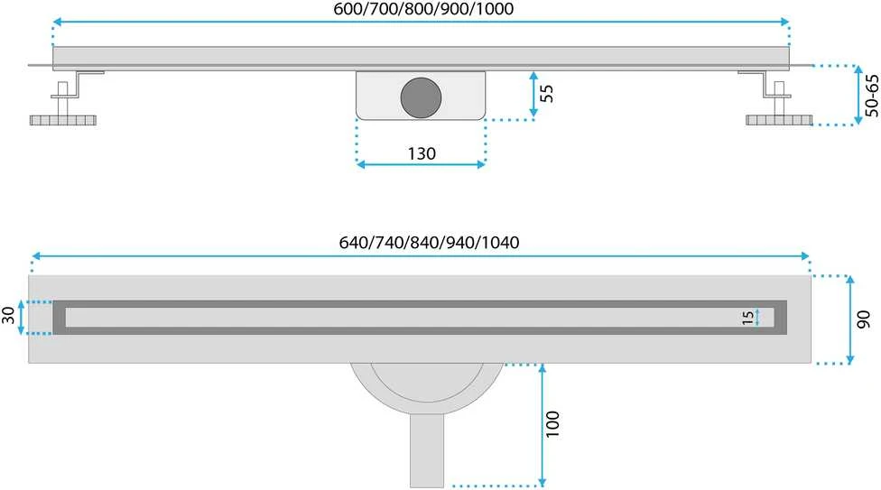 rea Latakas Slim 360 - 60 cm