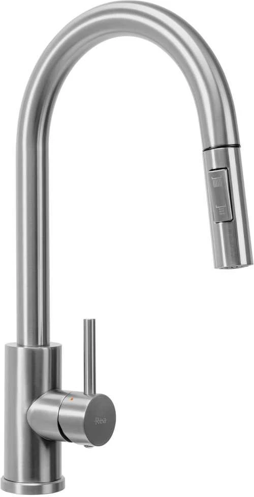 rea Plieninė kriauklė Leo 40 BRUSH NICKEL