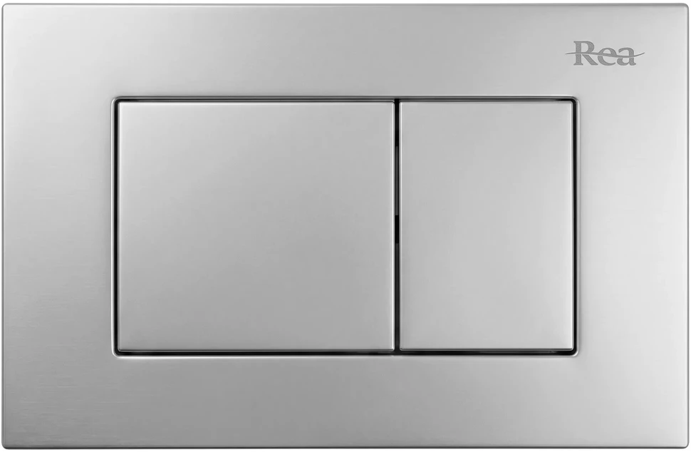 rea Potinkinis WC Rėmo Komplektas Slim 024N su J Satin Mygtuku