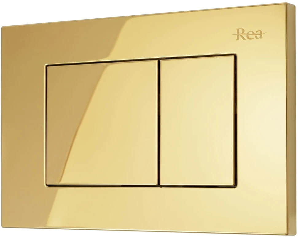 rea Potinkinis WC Rėmo Komplektas Slim 024N su J Gold Mygtuku