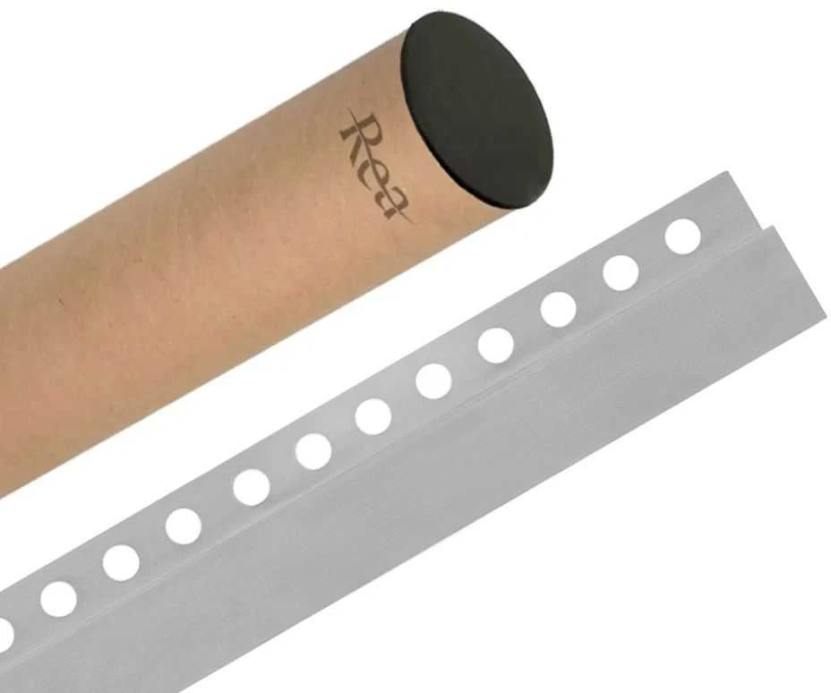 rea Priekinis dušo turėklas 120cm BRUSH NICKEL