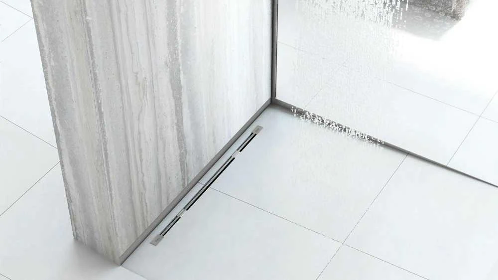 rea Priekinis dušo turėklas 130cm BRUSH NICKEL