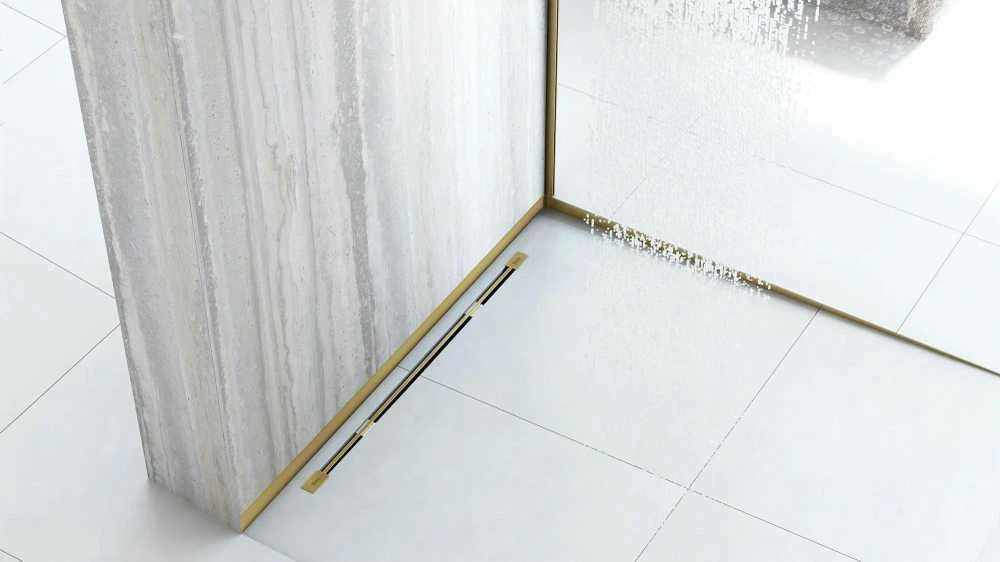 rea Priekinis dušo turėklas 130cm Gold