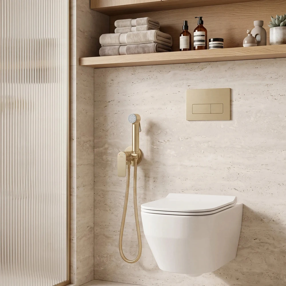 Rea Storm Bidė Maišytuvas Brushed Gold