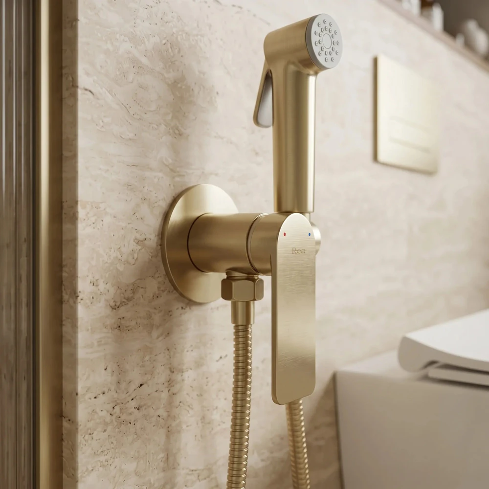 Rea Storm Bidė Maišytuvas Brushed Gold