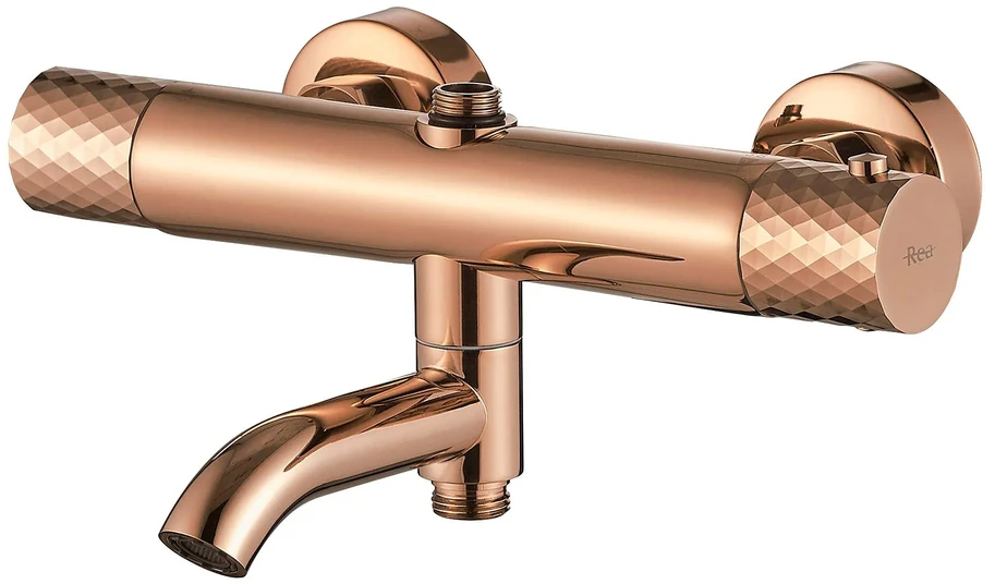 rea Termostatinis Dušo Komplektas Lungo Diamond Copper