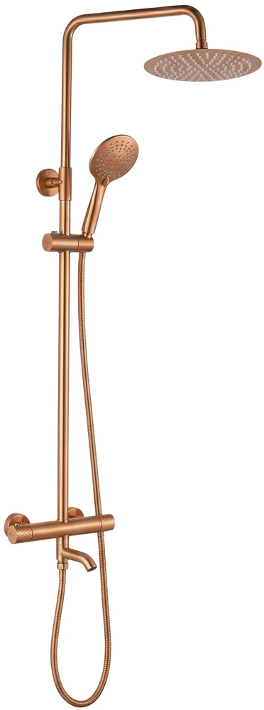 rea Termostatinis Dušo Komplektas Lungo Diamond Copper