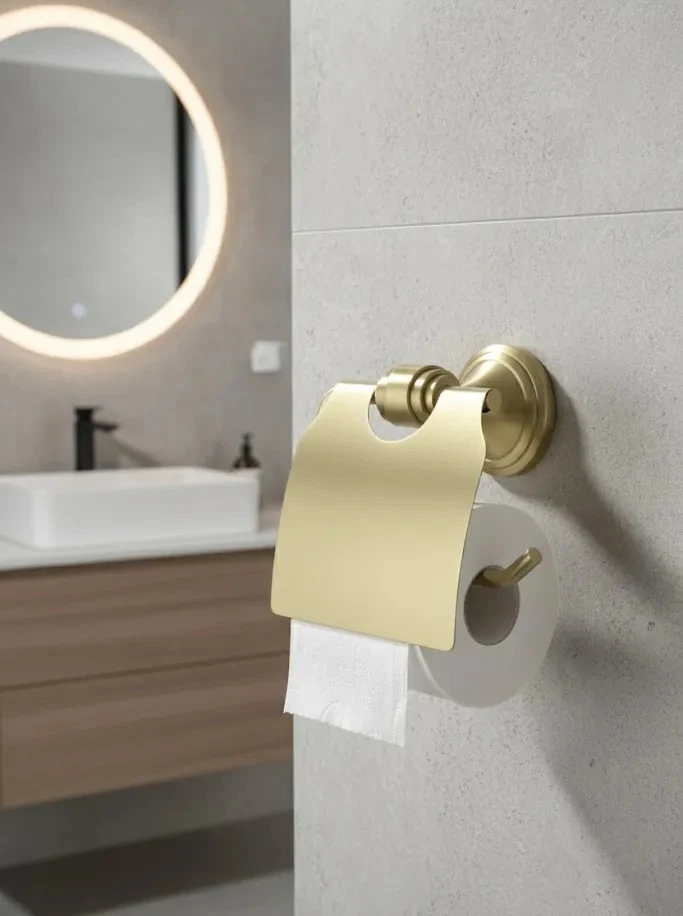 rea Tualetinio Popieriaus Laikiklis 1608 Aristo Brushed Gold