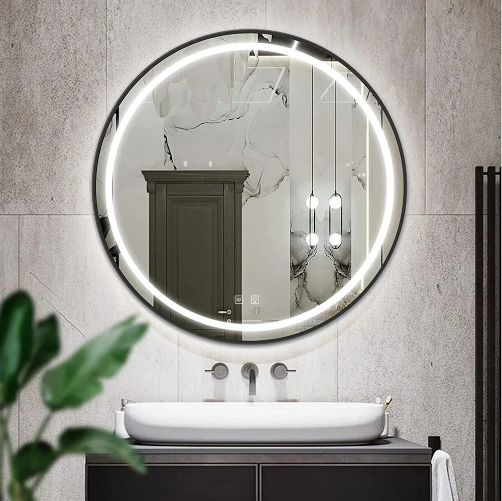 rea Veidrodis LED 100cm MMJ Juodas