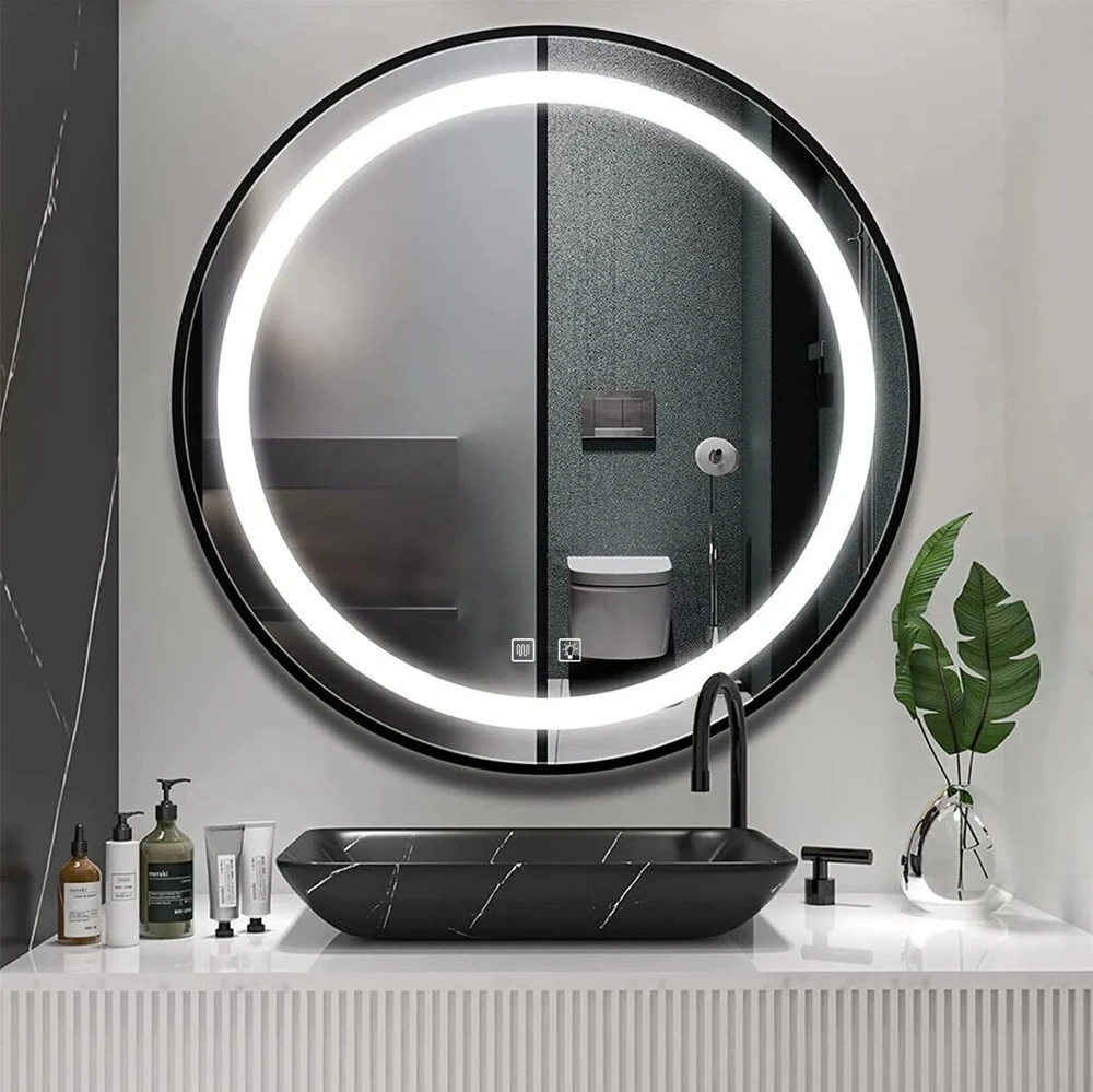rea Veidrodis LED 100cm MMJ Juodas