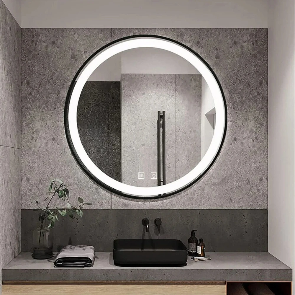 rea Veidrodis LED 100cm MMJ Juodas