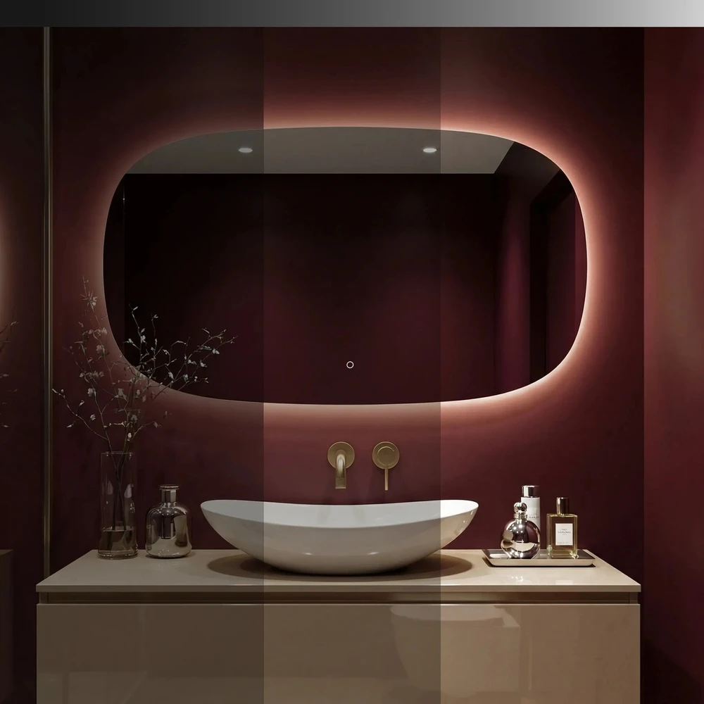 rea Veidrodis LED 100x60cm TOP-4