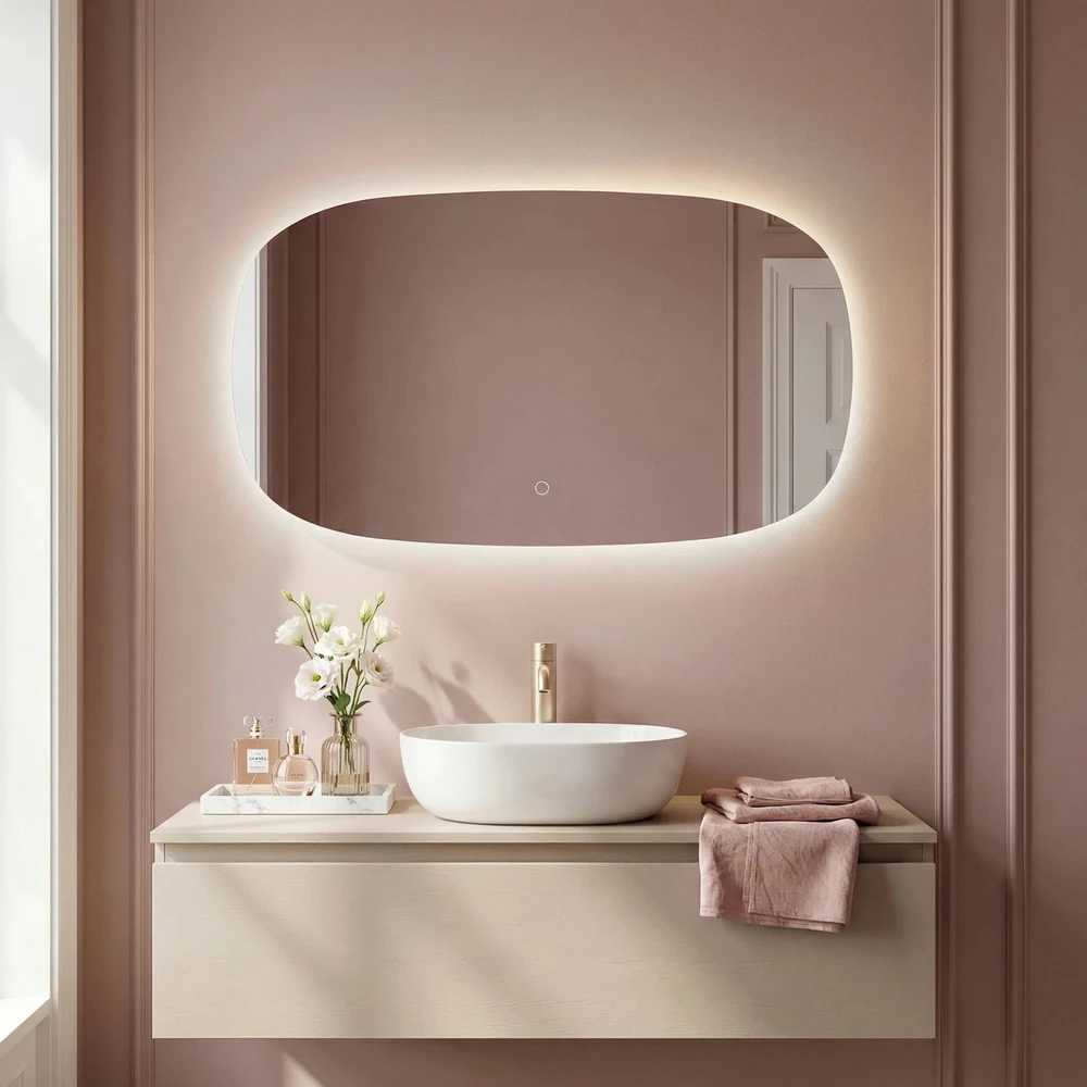 rea Veidrodis LED 100x60cm TOP-4