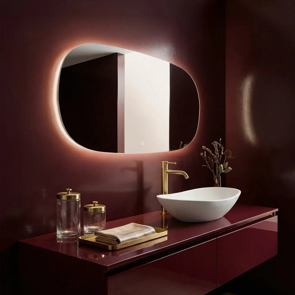 rea Veidrodis LED 100x60cm TOP-4
