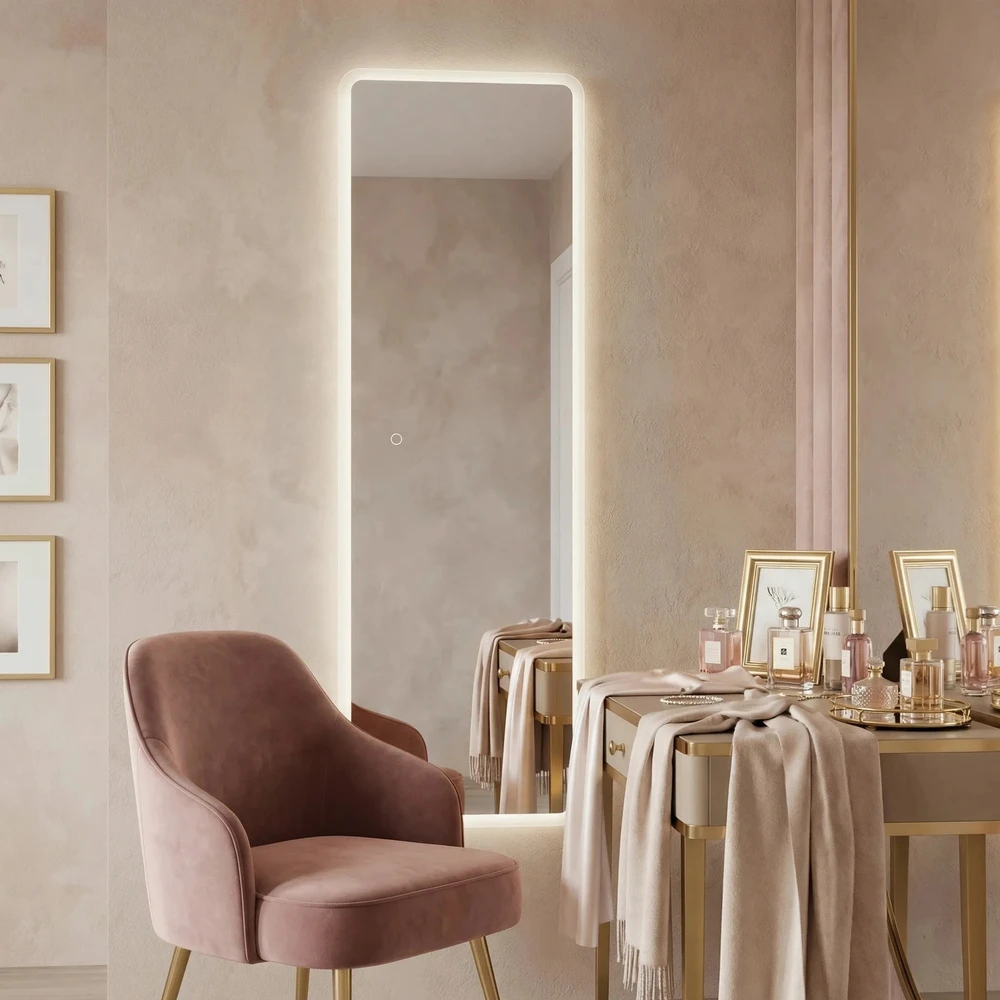 rea Veidrodis LED 150x50cm MOL-SQ