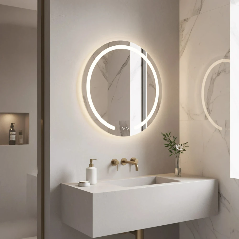 rea Veidrodis LED 60cm Modern