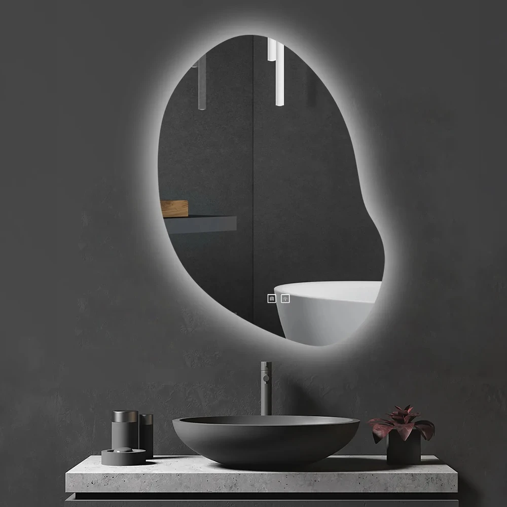 rea Veidrodis LED 80x60cm CLOUD C