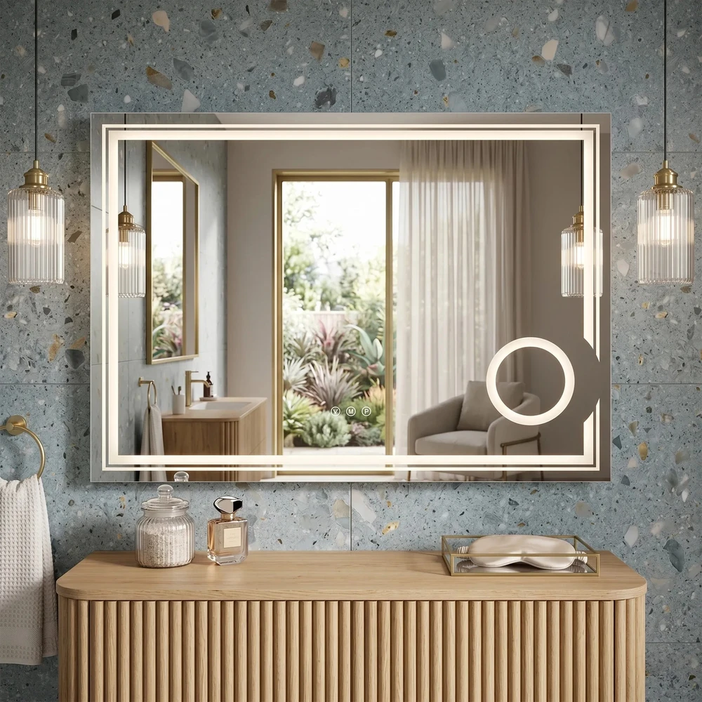rea Veidrodis LED 80x60cm HAVEN
