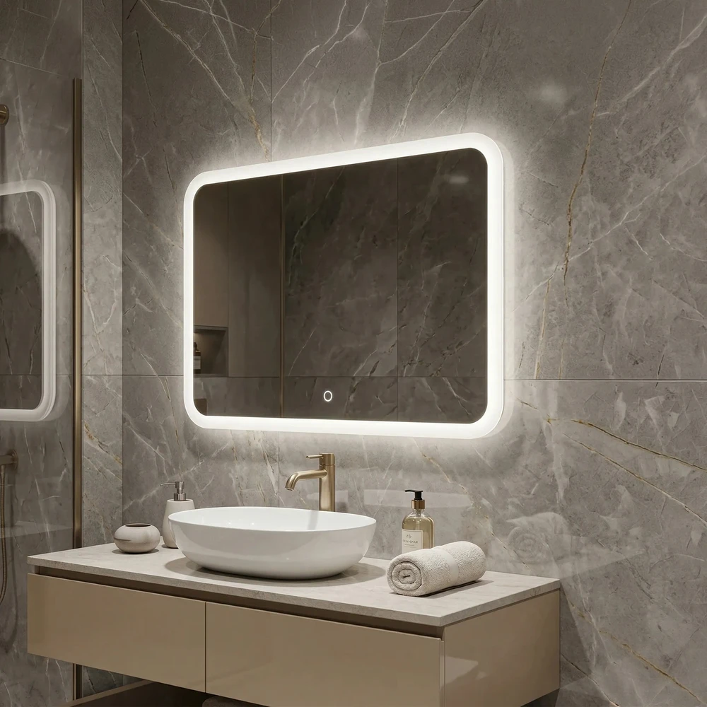 rea Veidrodis LED 80x60cm TOP-3