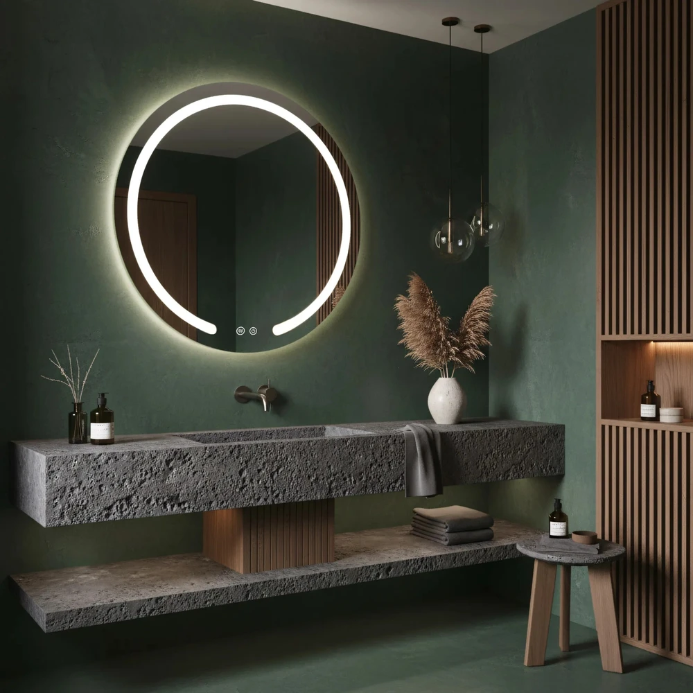rea Veidrodis LED 90cm Modern