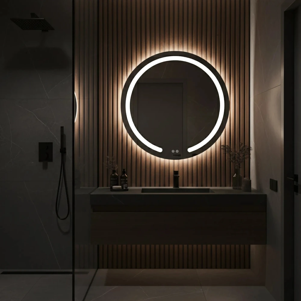 rea Veidrodis LED 90cm Modern