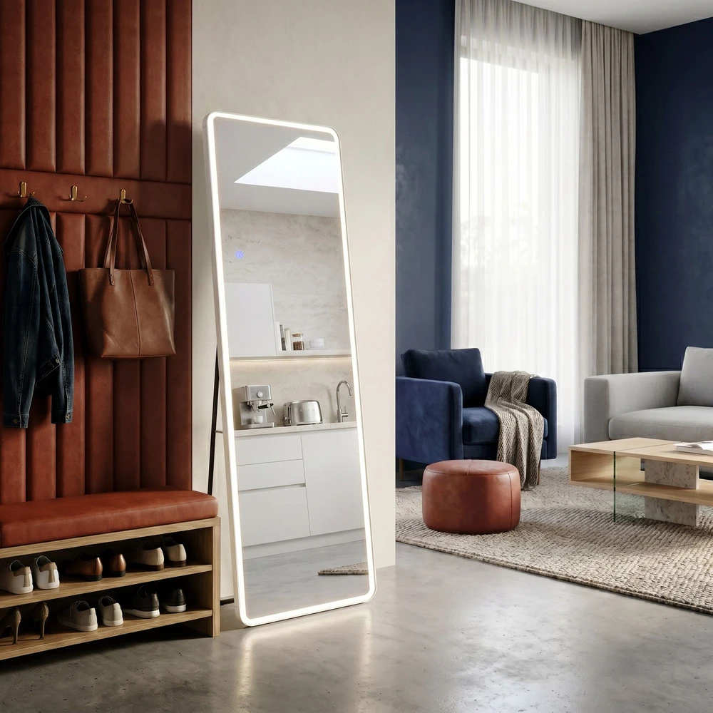 rea Veidrodis LED Classico 50x160cm Baltas