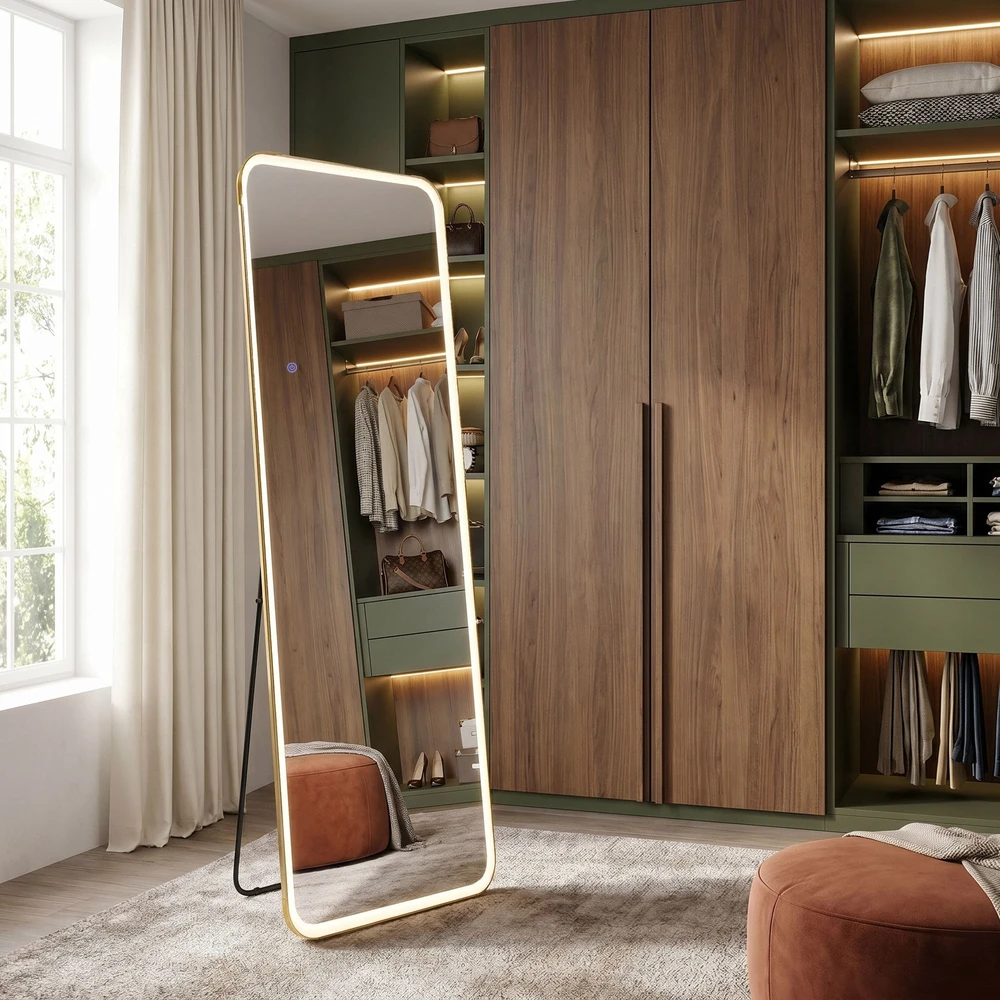 rea Veidrodis LED Classico 50x160cm Gold